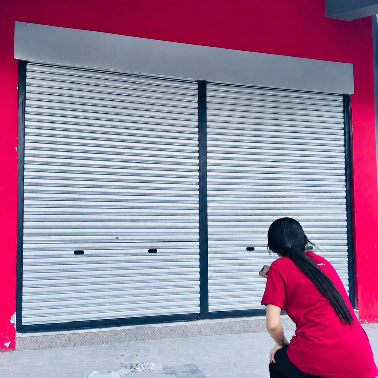 Shopfront installation by KBH Shutters